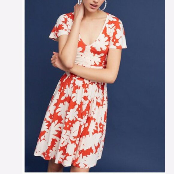Anthropologie Maeve Summer Breeze Dress NEW! - Picture 1 of 16